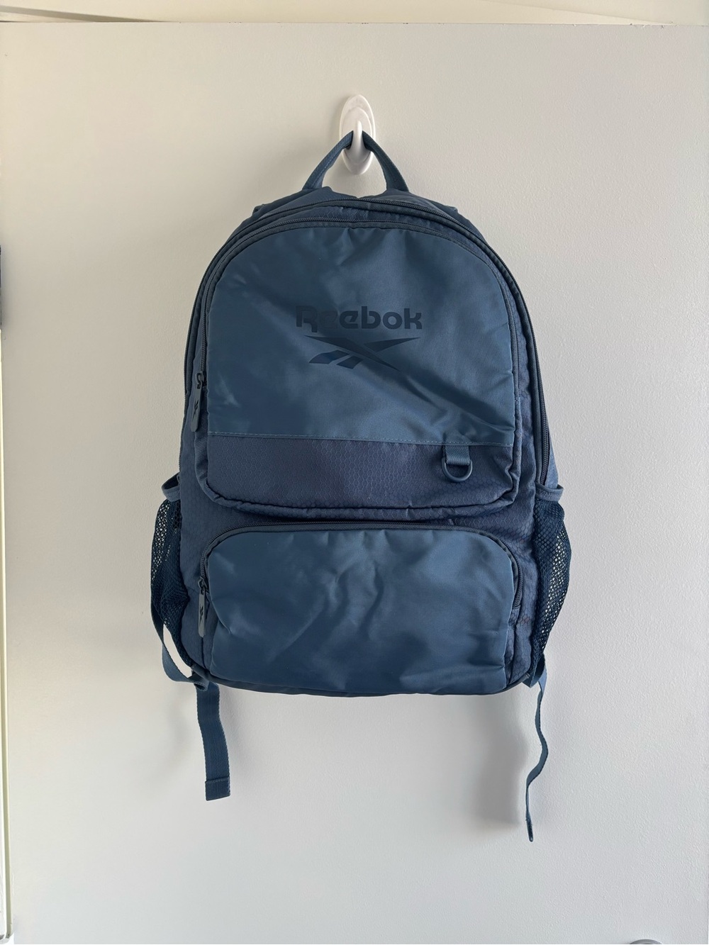 Reebok Dark Blue Men's Backpack with Front Pockets